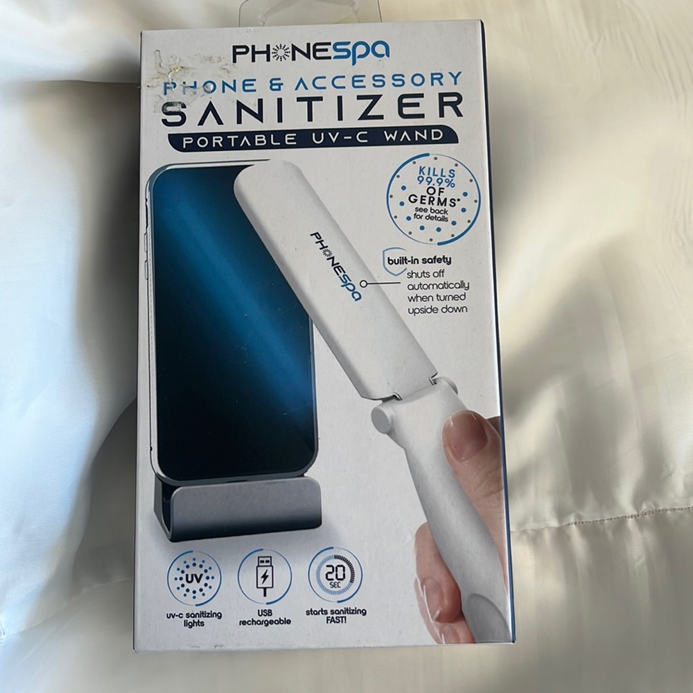 Phone & Accessory Sanitizer Wand